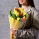 Букет из 7 тюльпанов микс